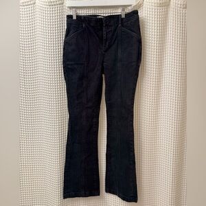 Free people low rise black jeans